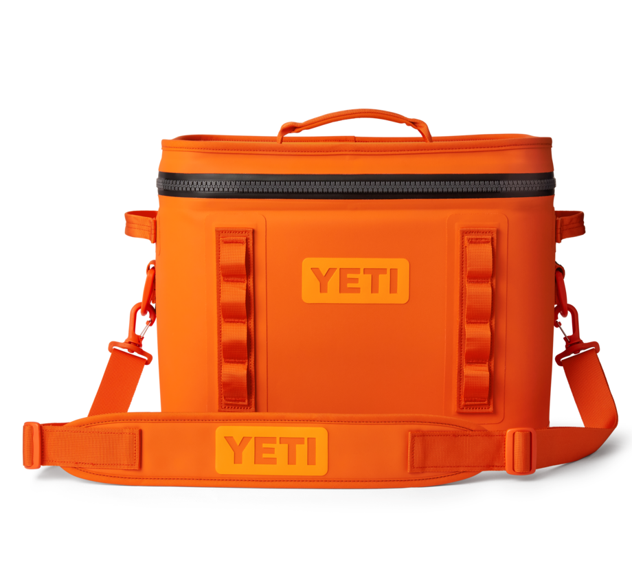 YETI Hopper Flip 18 Soft Cooler - King Crab Orange - Image 1