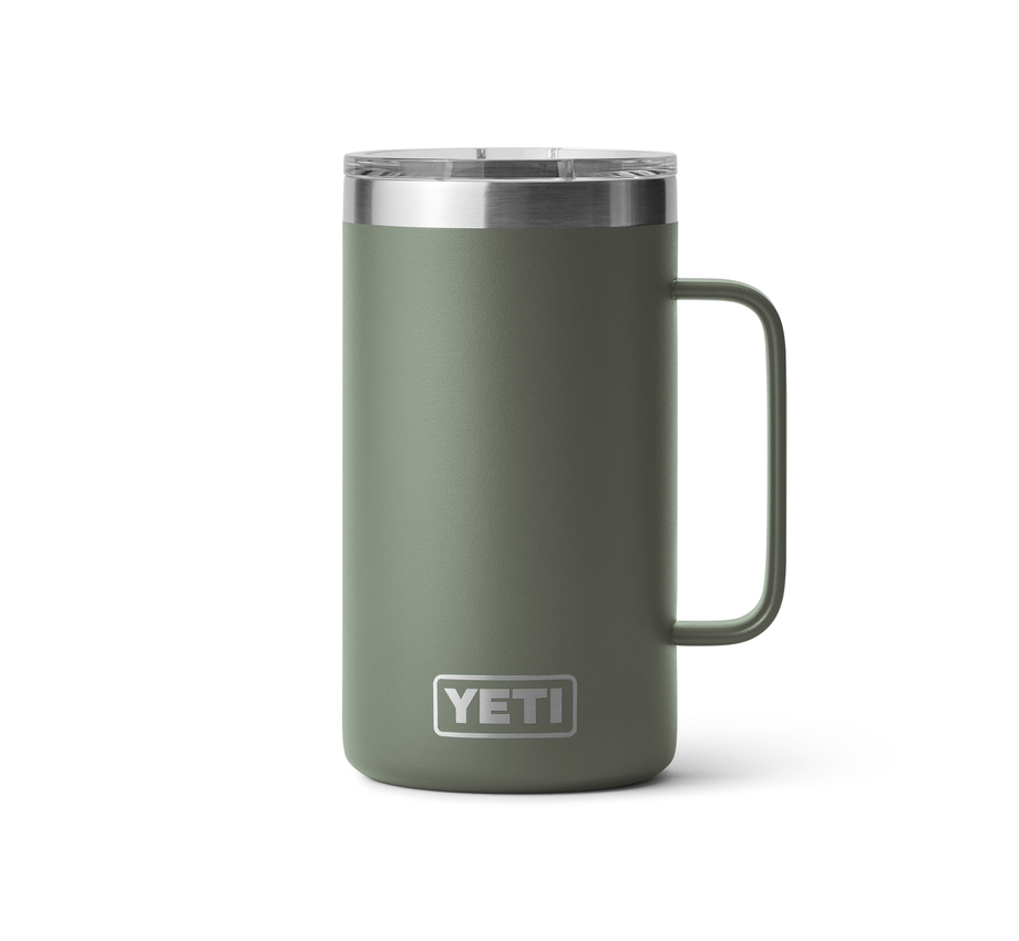 Yeti 24oz Rambler Mug - Camp Green