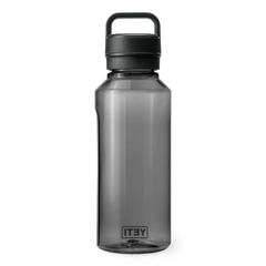 A YETI Yonder 50 oz Water Bottle in Charcoal.
