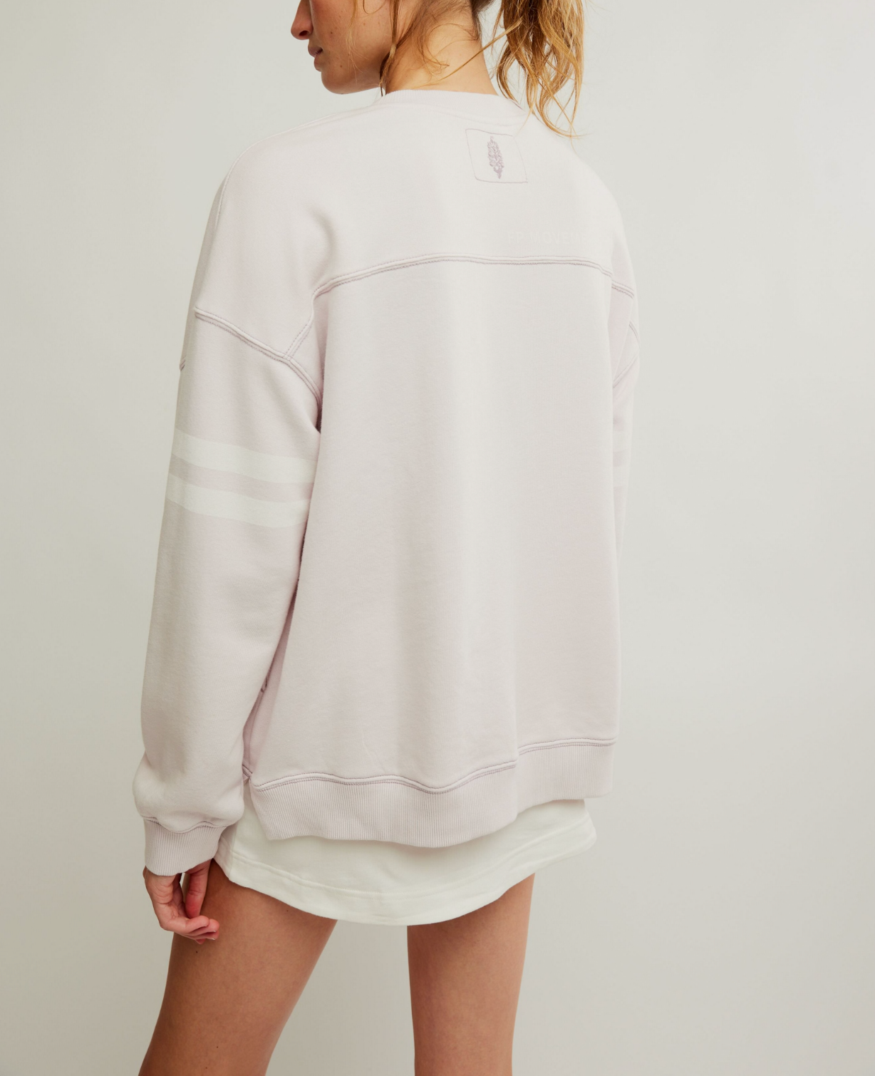 Free People All Star Pullover Logo | Rose Quartz