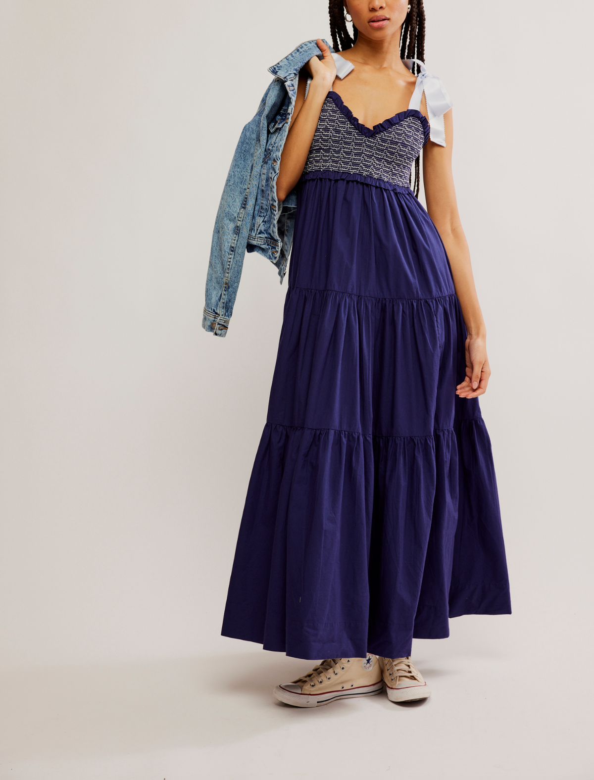 Free People Bluebell Solid Maxi | Eclipse