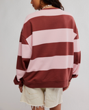 Classic Stripe Crew Wide