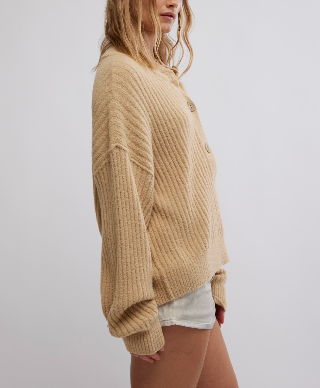 Free People Cocoa Henley | Sugar Cookie