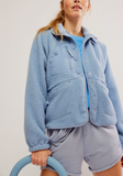 Free People Hit The Slopes Jacket | Blue Grey