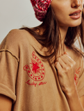 Free People Horsin Around Tee | Brown Combo Horse