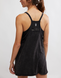 Free People Hot Shot Mini Dress | Black