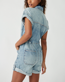 Free People Marci Cuffed Shortall | Marrakesh