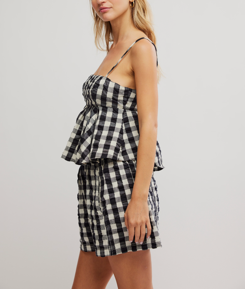 Mia Plaid Tank