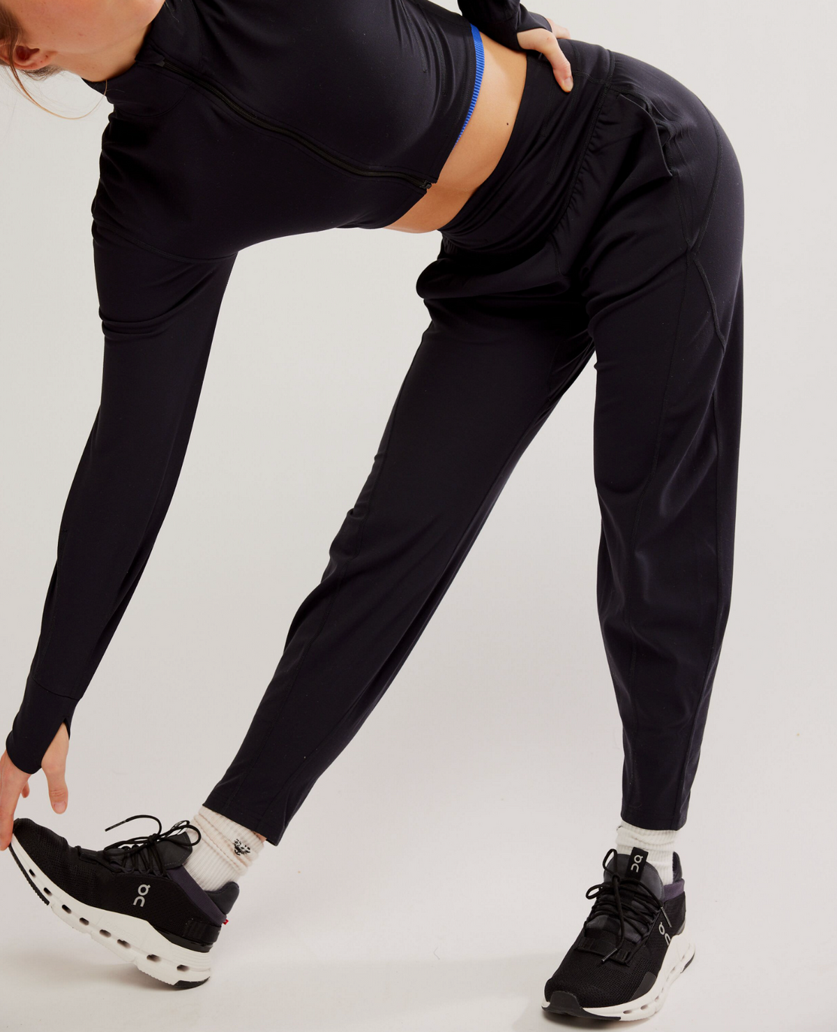 Free People Never Better Structured Sweat | Black