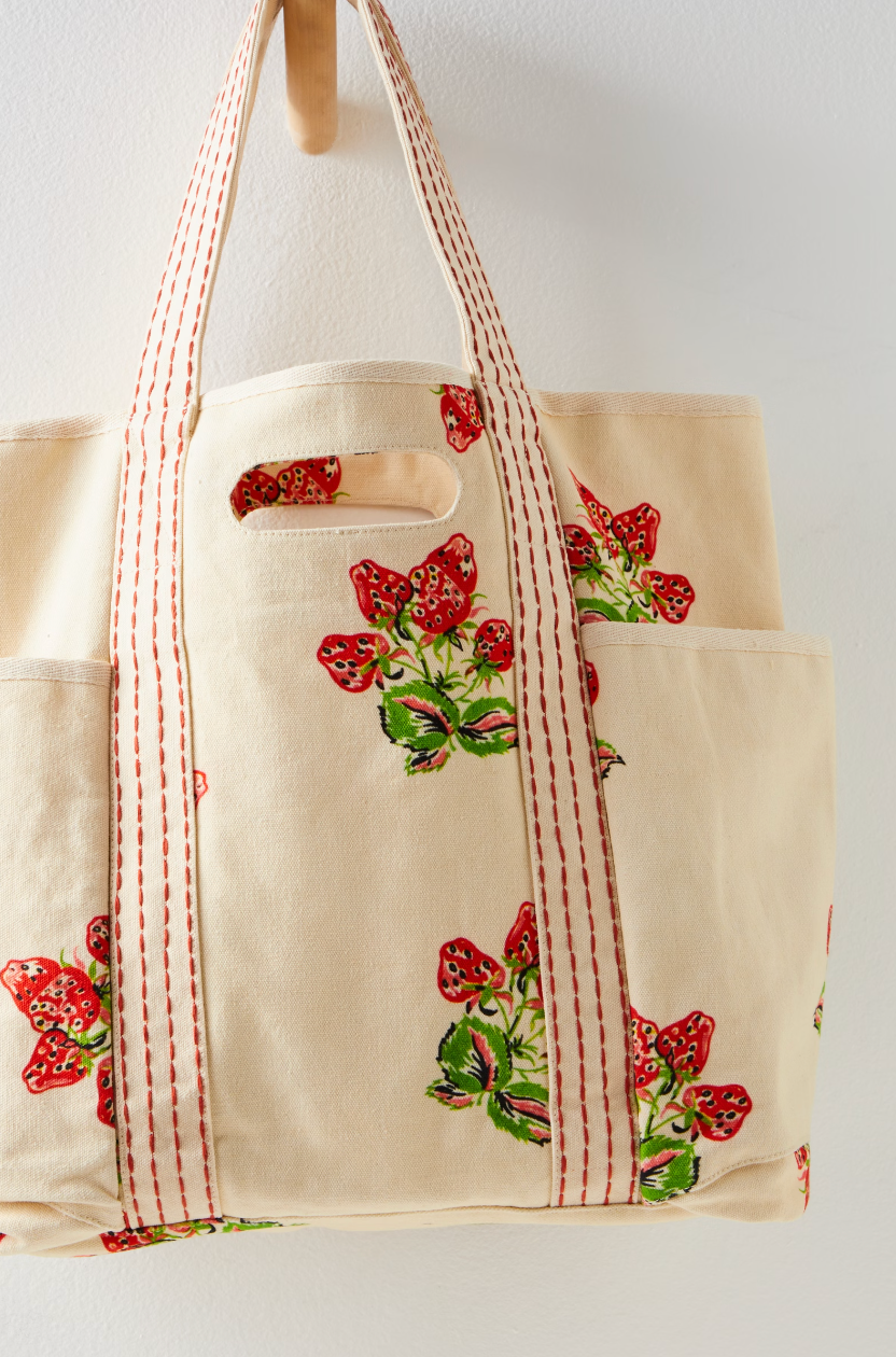 Printed Caravan Tote