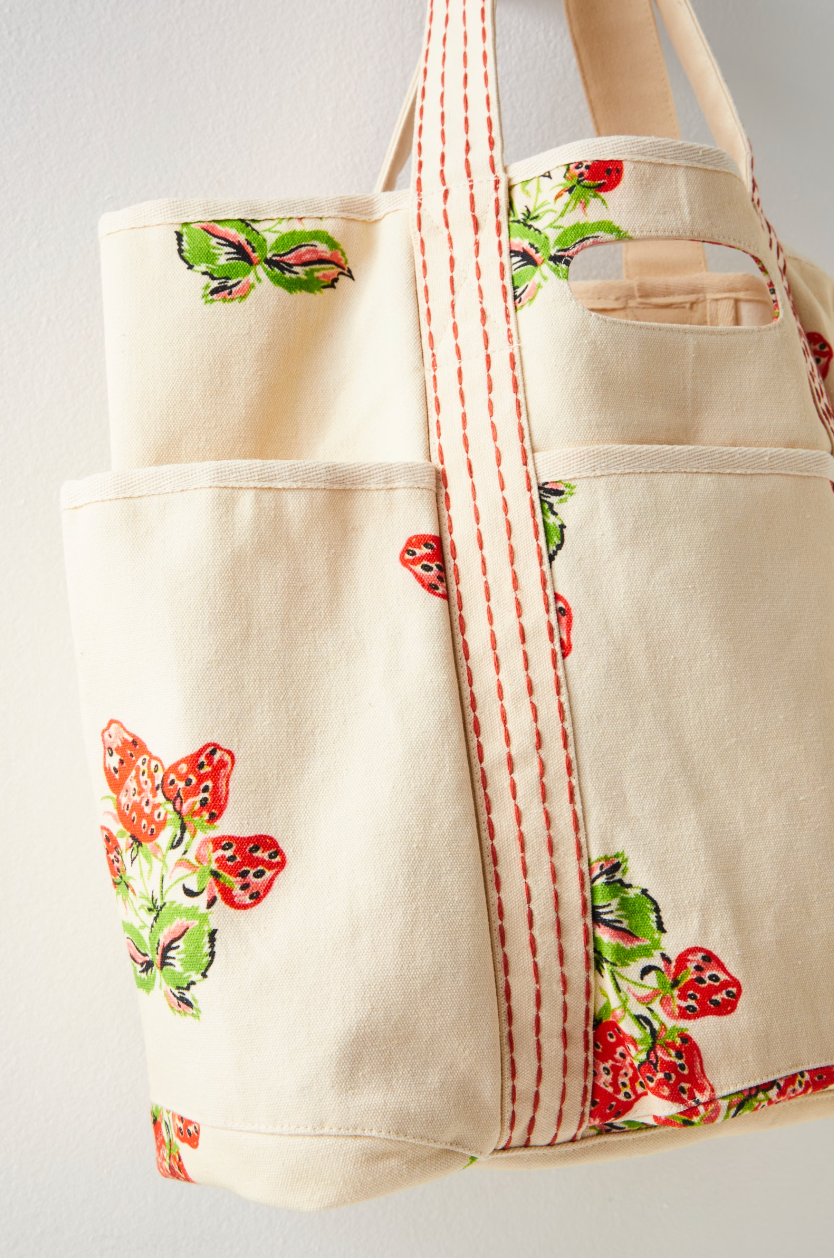 Printed Caravan Tote