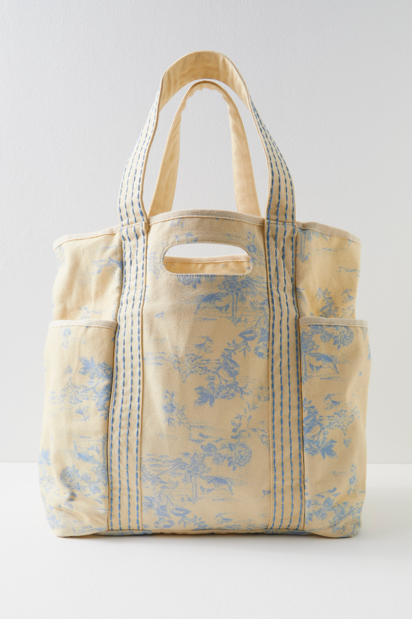 Printed Caravan Tote