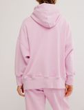 Free People Sprint To The Finish Hoodie | Powder Pink