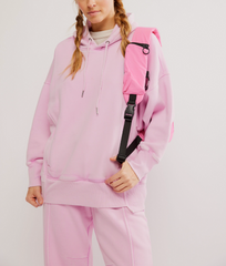 Free People Sprint To The Finish Hoodie | Powder Pink