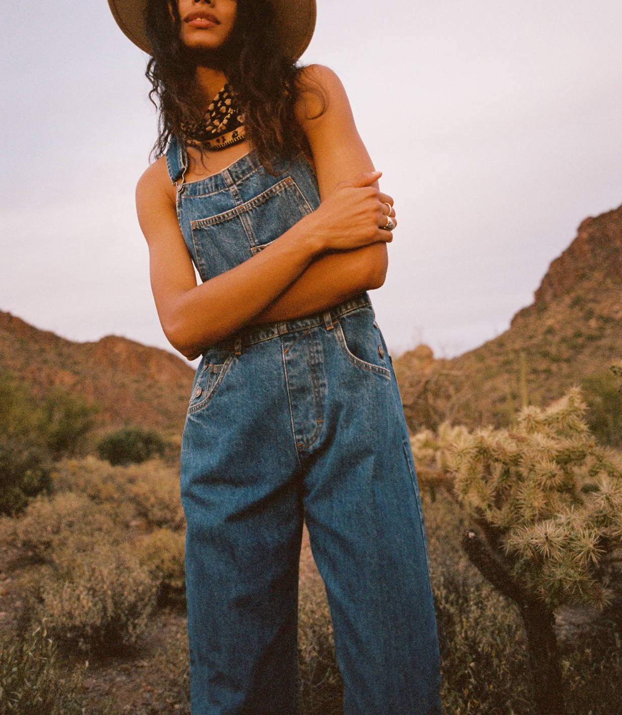 Free People Ziggy Denim Overall | Sapphire Blue