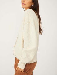 Free People Found My Friends Cardi | Cream