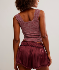 Free People Love Letter Cami | Red Plum\