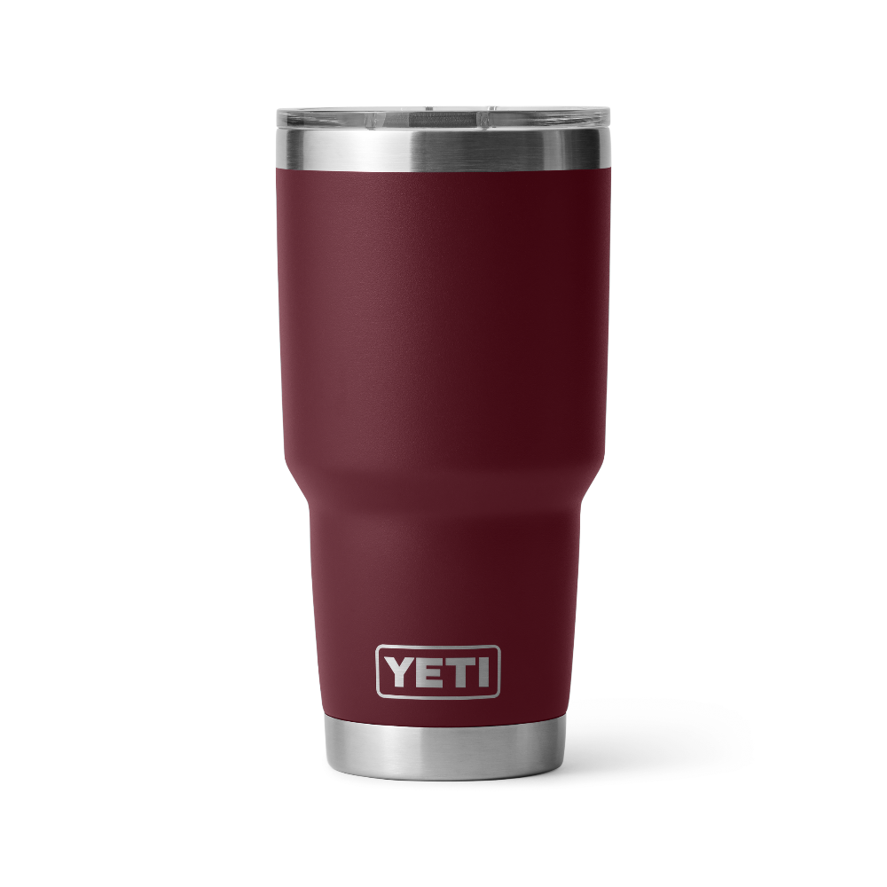 YETI Rambler 30 oz Tumbler with Magslider™ Lid in color Wild Vine Red.