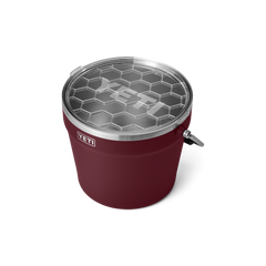 YETI Rambler Beverage Bucket in color Wild Vine Red.