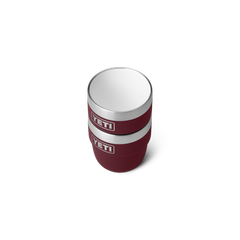 Rambler 4 oz Cups (2 Pack) in color Wild Vine Red.