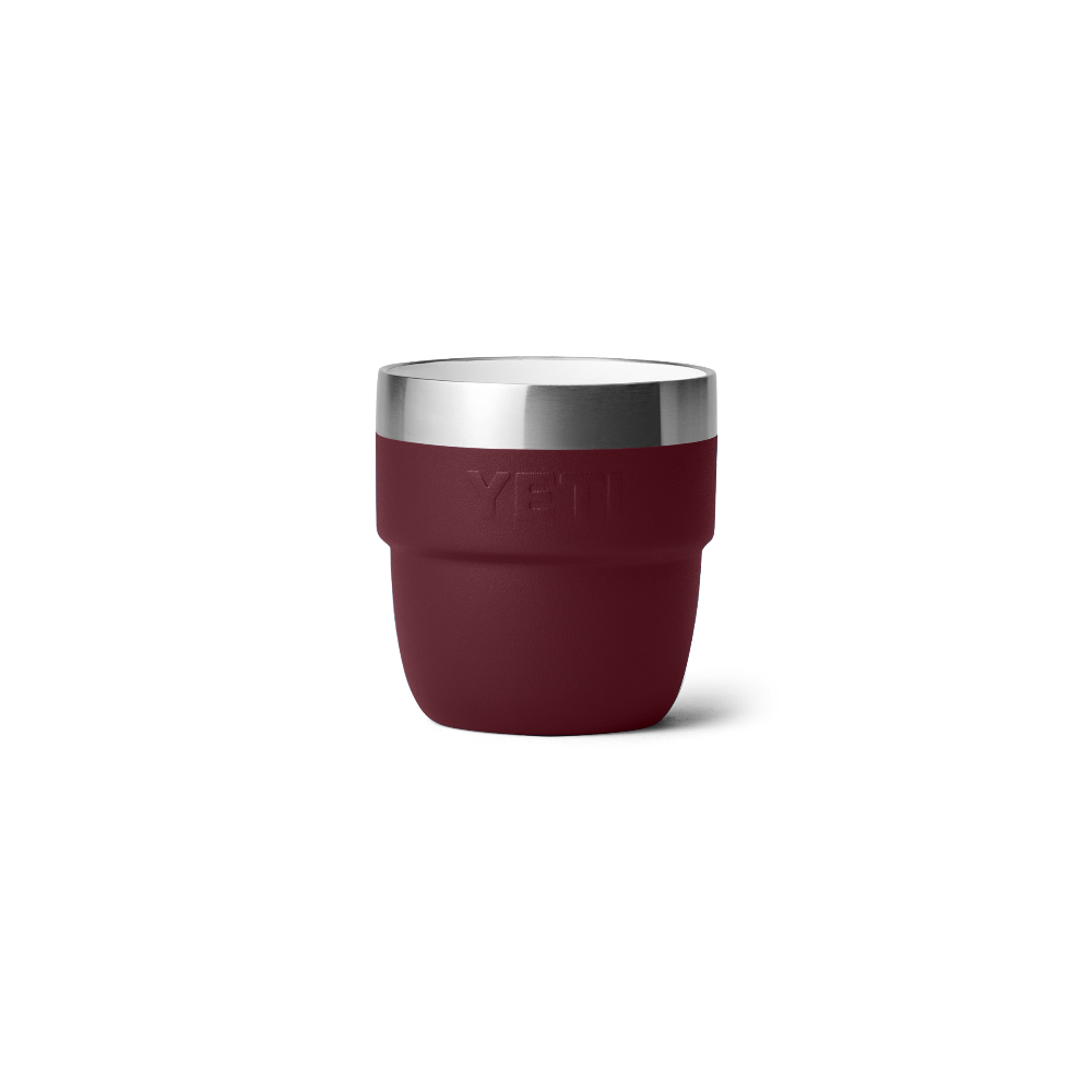 Rambler 4 oz Cups (2 Pack) in color Wild Vine Red.