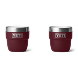 Rambler 4 oz Cups (2 Pack) in color Wild Vine Red.