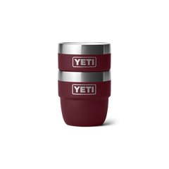 Rambler 4 oz Cups (2 Pack) in color Wild Vine Red.