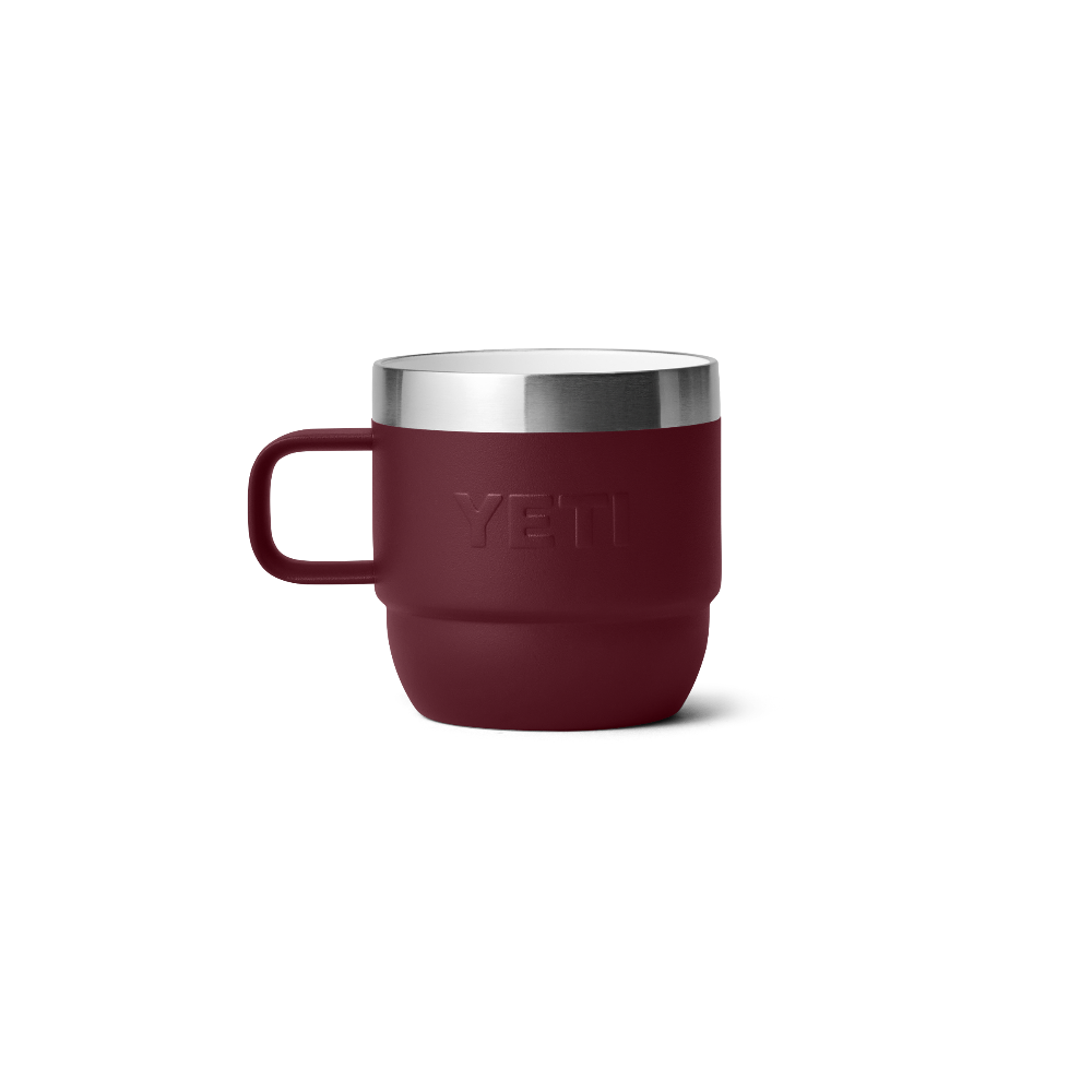 Rambler 6 oz Stackable Mugs (2 Pack) in color Wild Vine Red.