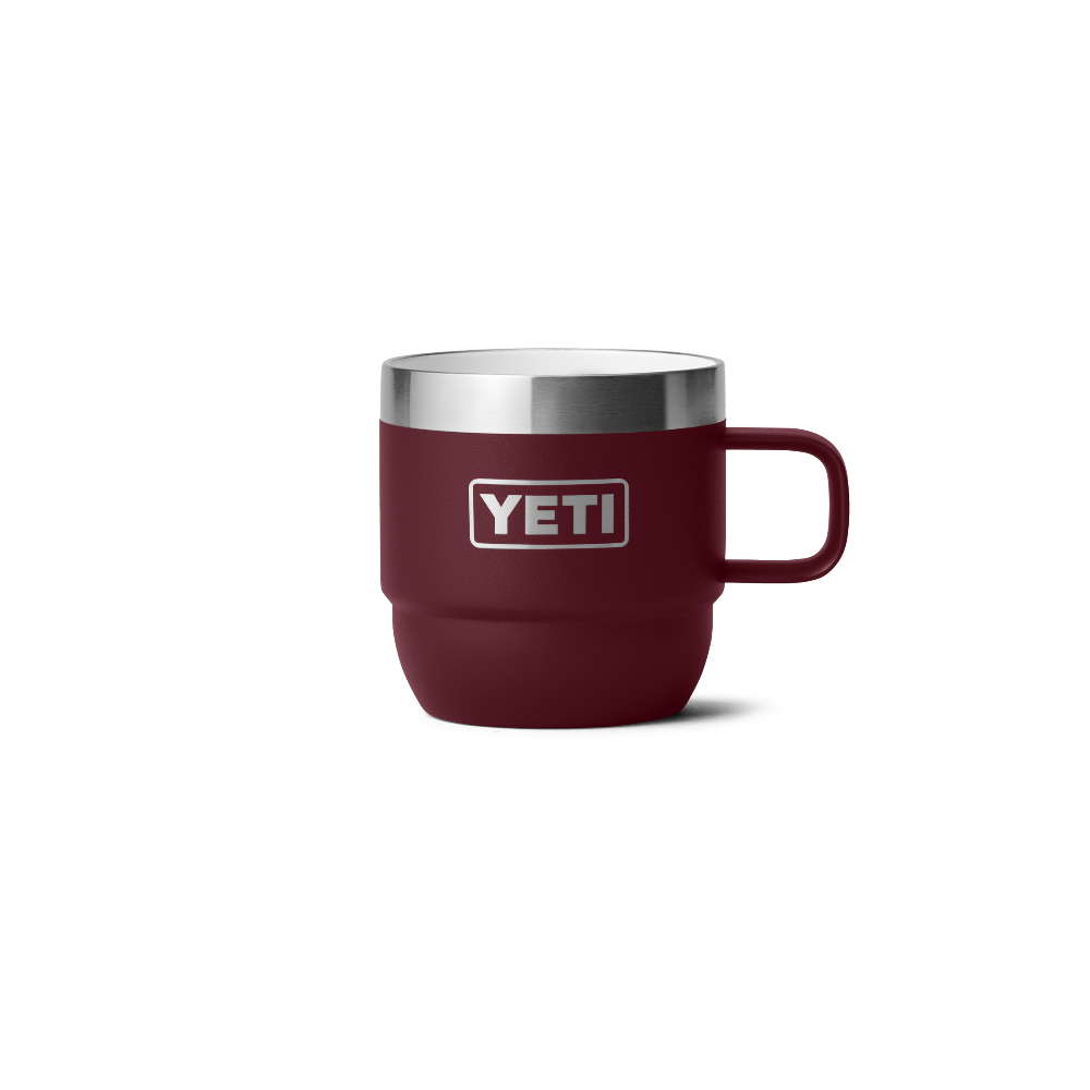 Rambler 6 oz Stackable Mugs (2 Pack) in color Wild Vine Red.