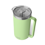 YETI Rambler 34 oz French Press in color Key Lime.