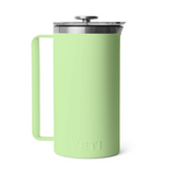 YETI Rambler 34 oz French Press in color Key Lime.