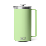 YETI Rambler 34 oz French Press in color Key Lime.