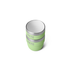 Rambler 4 oz Cups (2 Pack) in color Key Lime.