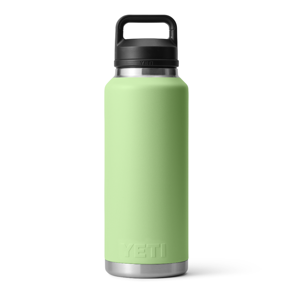 YETI Rambler 36 oz Bottle With Chug Cap in Key Lime.