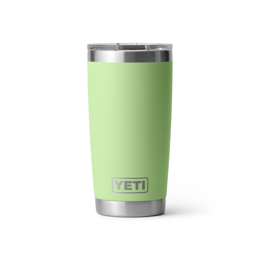 Rambler 20 oz Tumbler With Magslider Lid in color Key Lime.