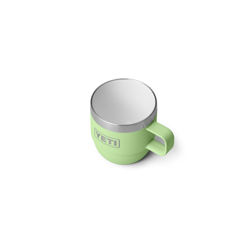 Rambler 6 oz Stackable Mugs (2 Pack) in color Key Lime.