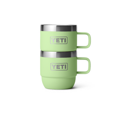 Rambler 6 oz Stackable Mugs (2 Pack) in color Key Lime.