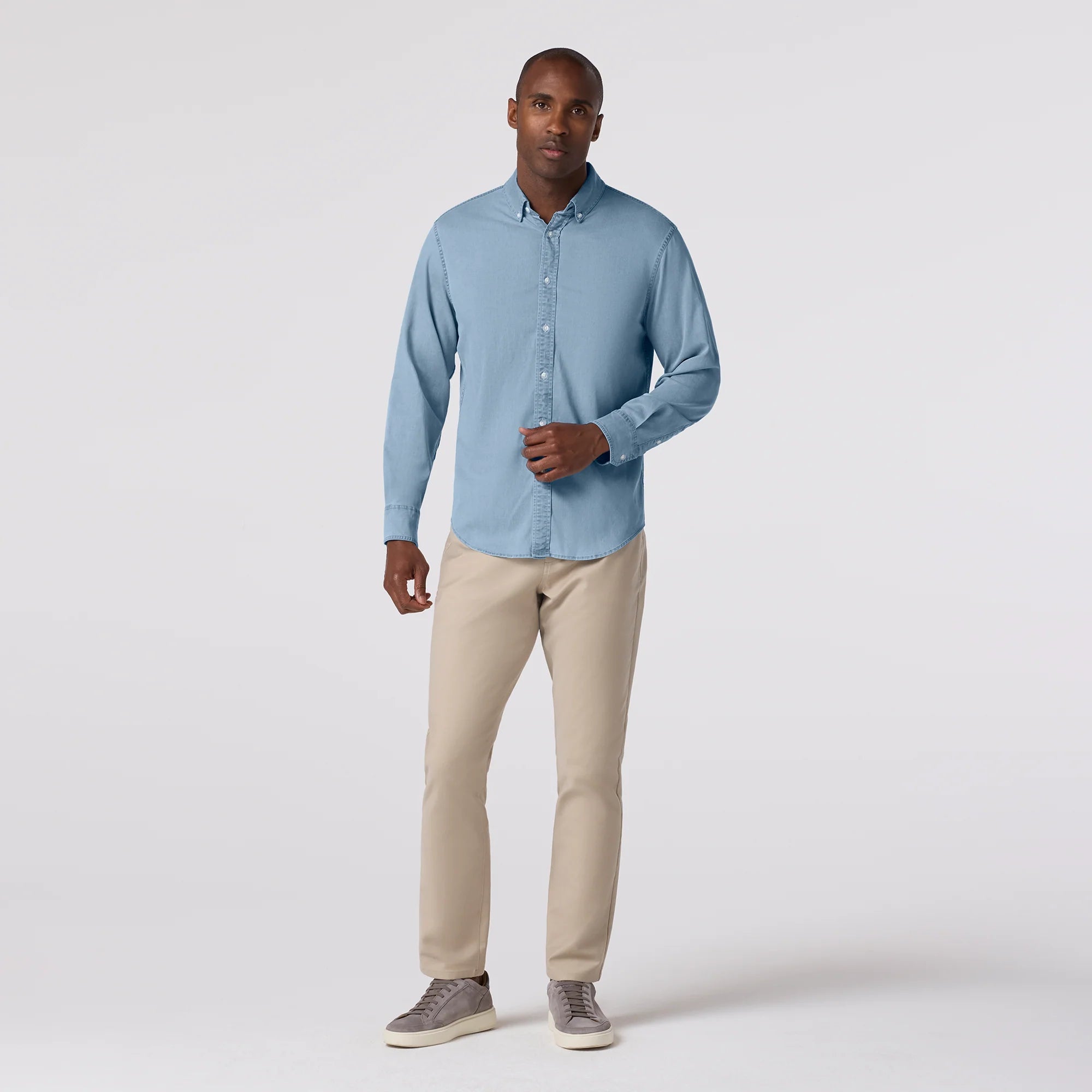 Nash Chambray XLarge Trim / Light Wash Nash Chambray XLarge Trim / Light Wash