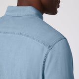 Nash Chambray Long Sleeve No Tuck Dress Shirt