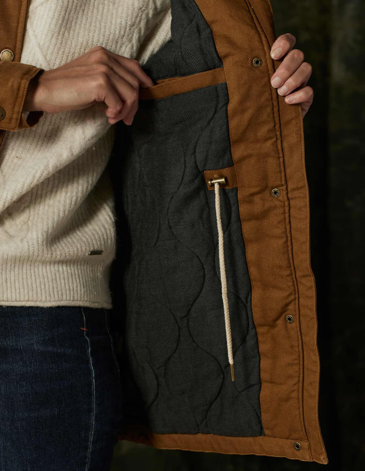Betsie Canvas Coat