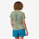 Patagonia Women's Clean Climb Bloom Pocket Responsibilli-Tee