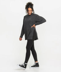 Dreamluxe Notched Turtleneck Sweater from Southern Shirt.