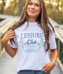 Southern Shirt Leisure Club Tee Short Sleeve - Bright White - Image 2