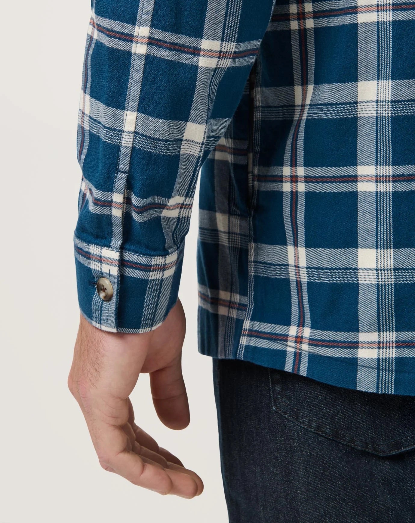 Cloud Flannel Hood