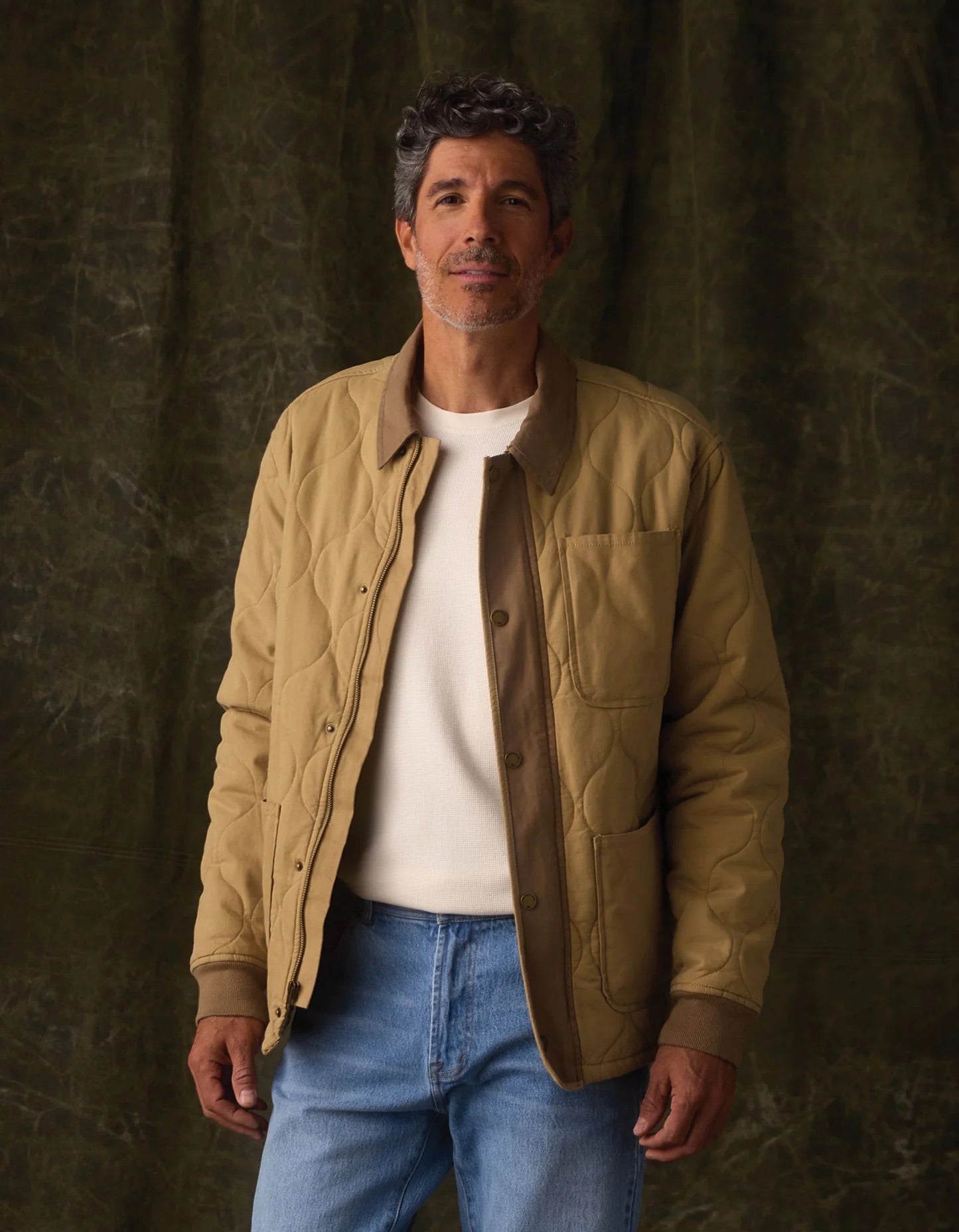 James Canvas Liner Jacket