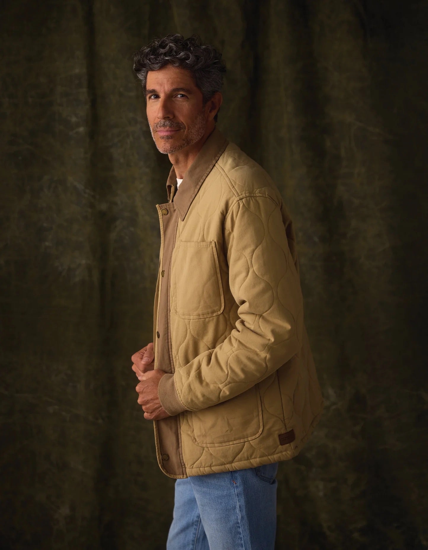 James Canvas Liner Jacket