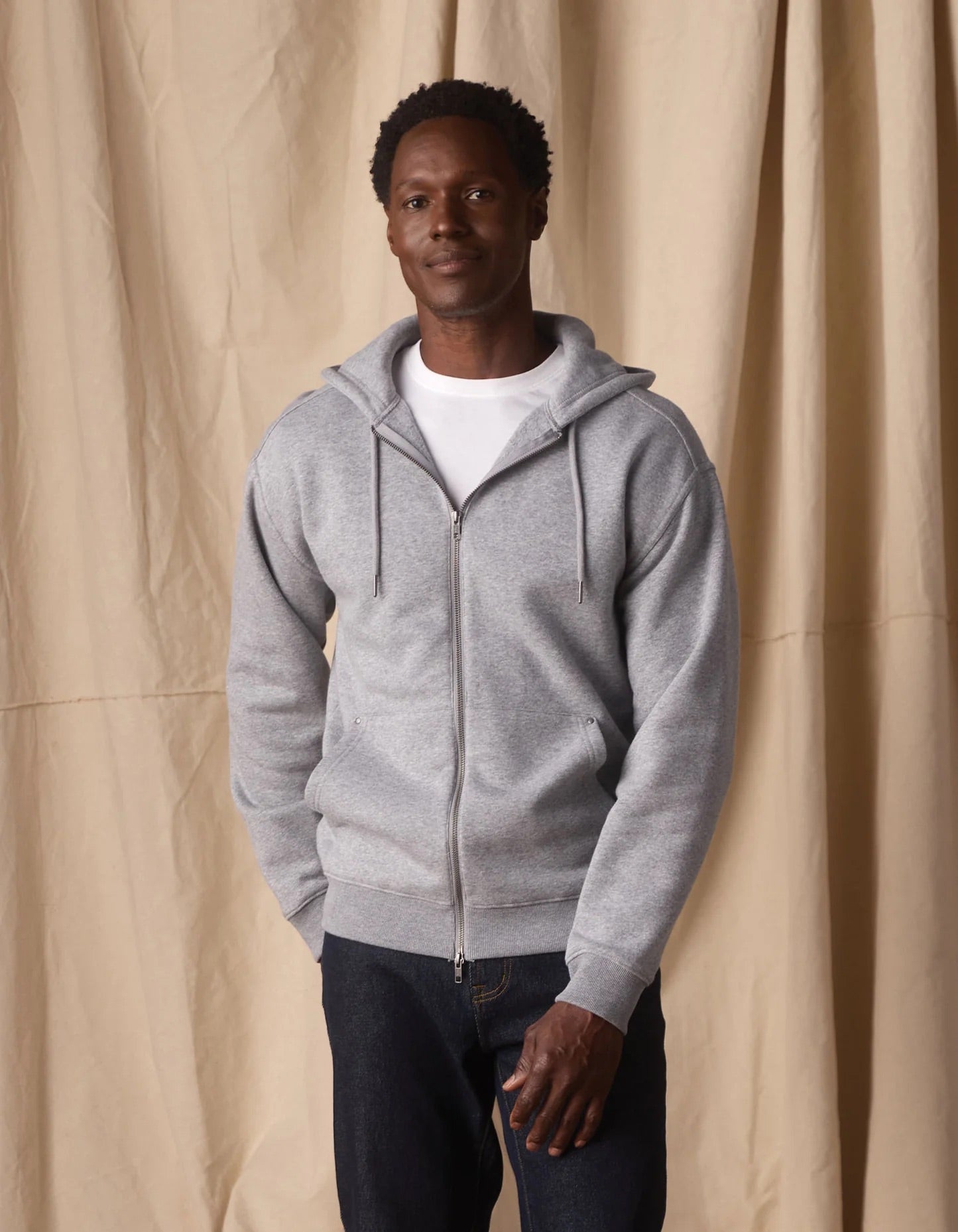 Normal Fleece Full Zip Hoodie