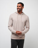 TravisMathew Cloud Waffle Hoodie | Oxford Tan