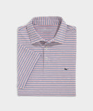 A Tri-Color Stripe Sankaty Polo from Vineyard Vines.