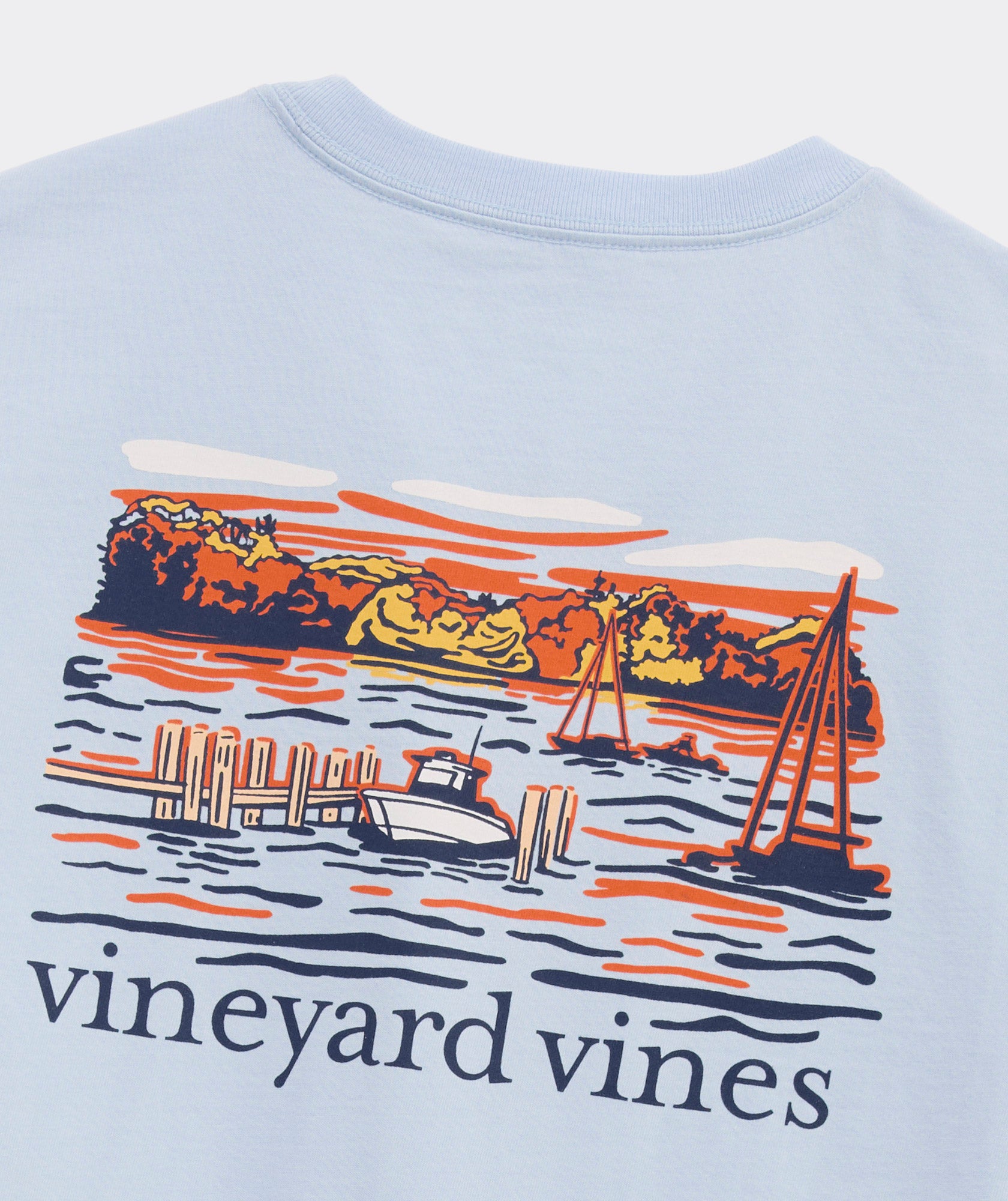Dockside Autumn Wakes Short Sleeve Tee